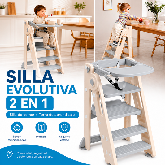 Silla Convertible 2 en 1 para Niños