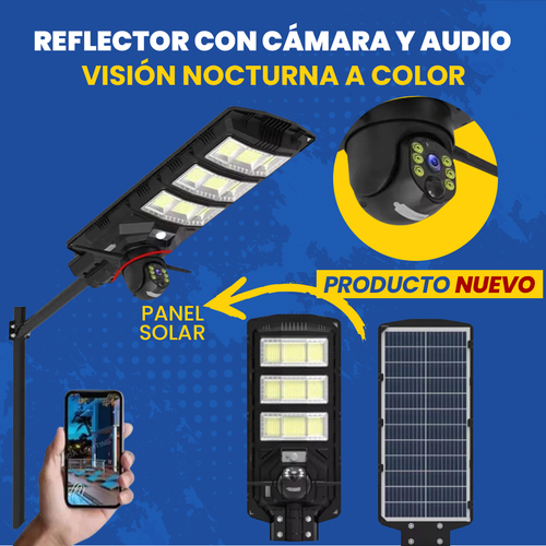 Reflector con Cámara y Audio WIFI