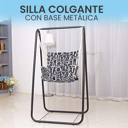 Silla Hamaca colgante Con Soporte
