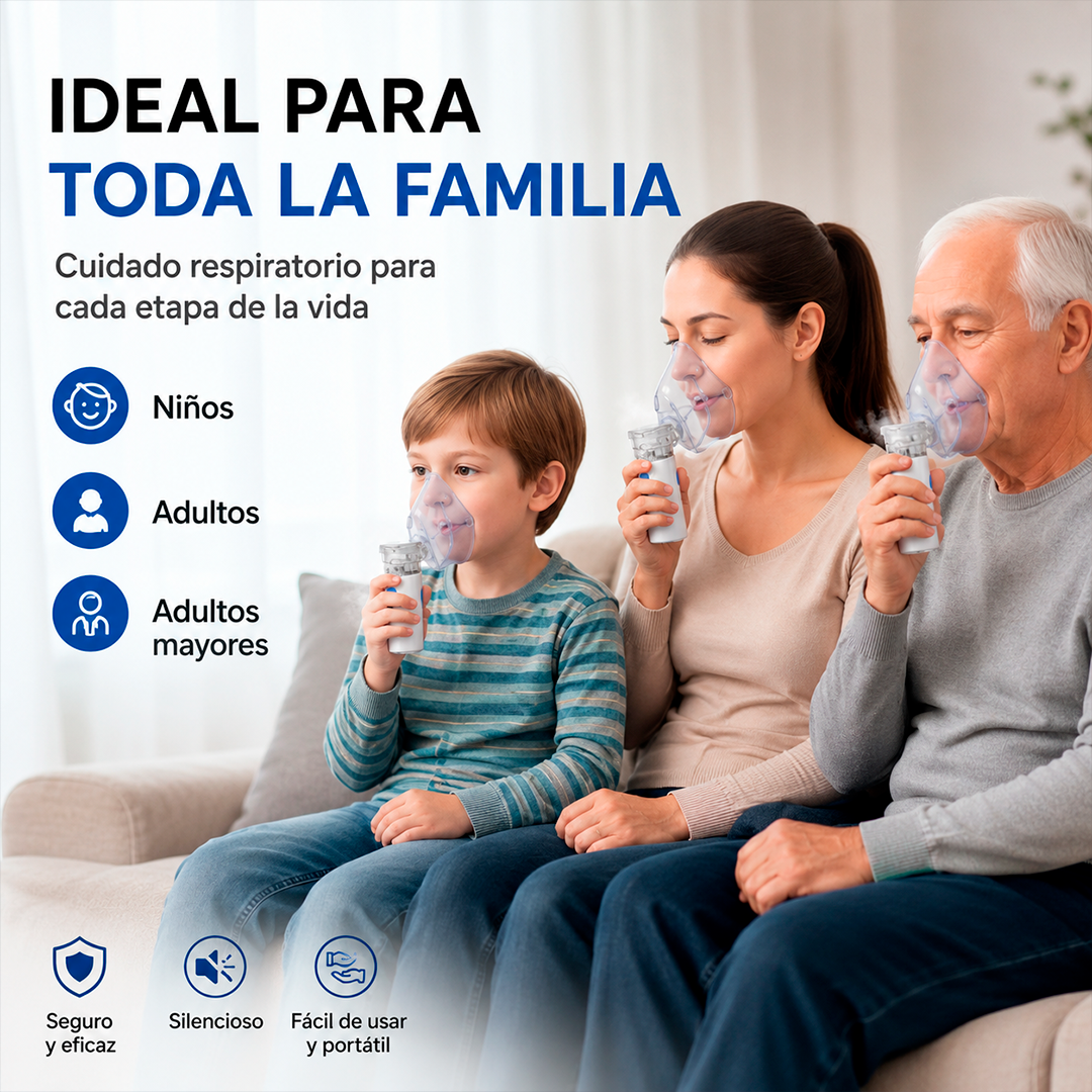 Nebulizador Portátil Mesh Ultrasónico