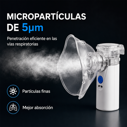 Nebulizador Portátil Mesh Ultrasónico