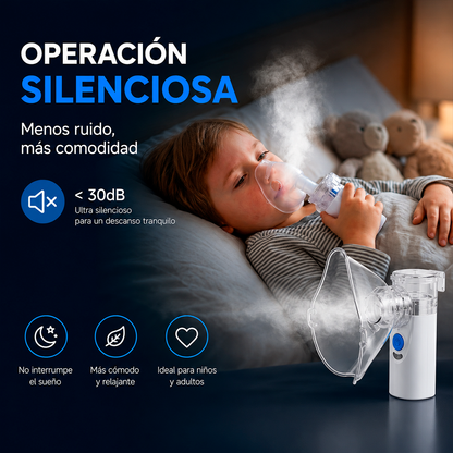 Nebulizador Portátil Mesh Ultrasónico