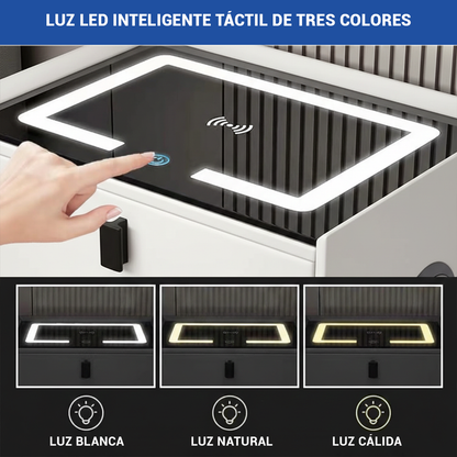 Mesa de Noche Inteligente LED