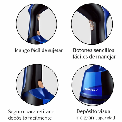 Plancha de Ropa a Vapor - SOKANY