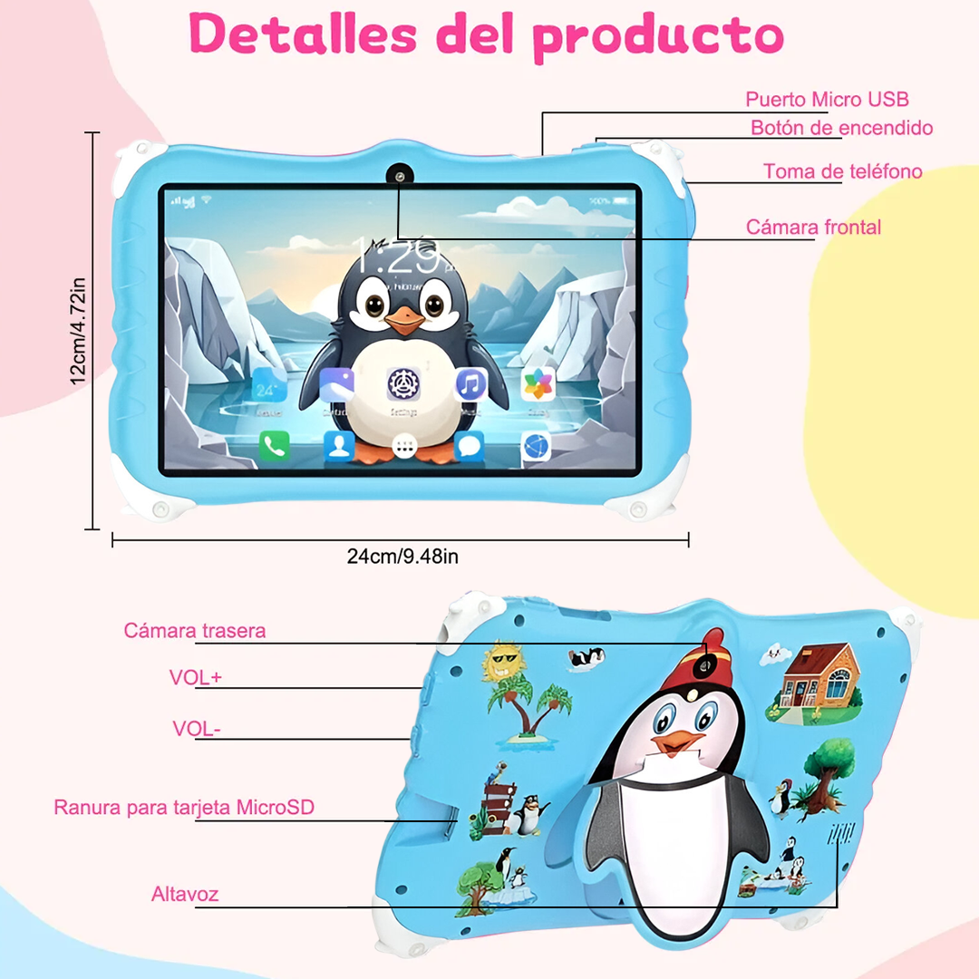 Tablet para Niños Meijiahui – Tab Kids